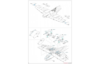 Сборная модель Spitfire Mk.VIII