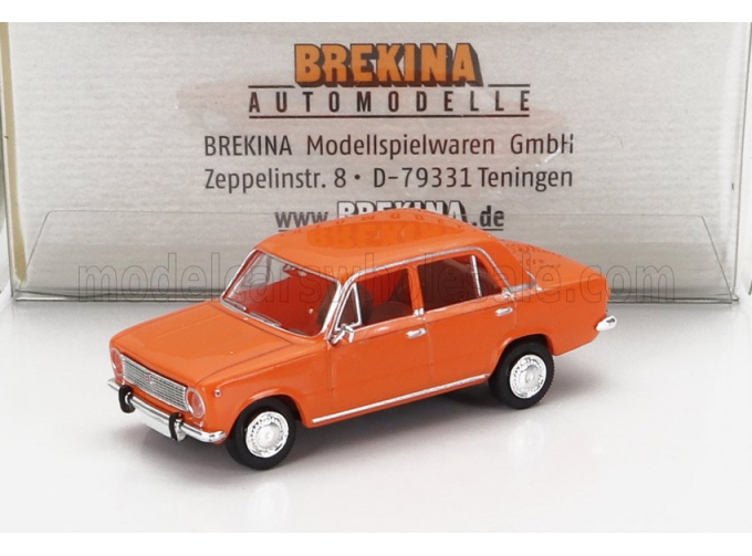 FIAT 124 1966, Orange