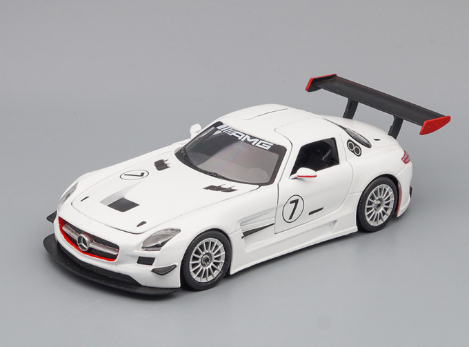 MERCEDES-BENZ SLS AMG GT3 #7, white