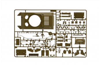 Сборная модель Танк M4A3E8 Sherman