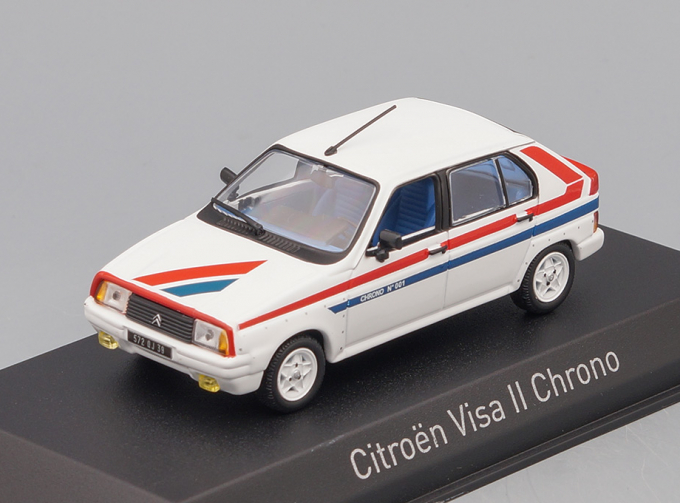 CITROEN Visa II Chrono 1982 White/Blue/Red