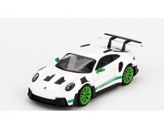 PORSCHE 911 (992) GT3 RS, white/green