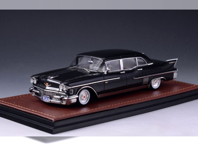 CADILLAC Fleetwood 75 Limousine 1958 Black