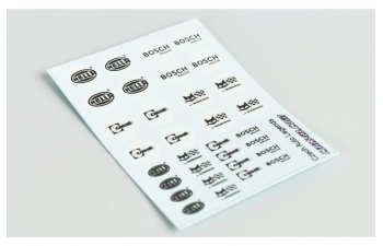 Комплект дополнительных фонарей, белое стекло