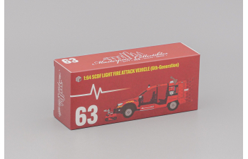 SCDF Light Fire Attack Vehicle (6th Gen) with robot, red