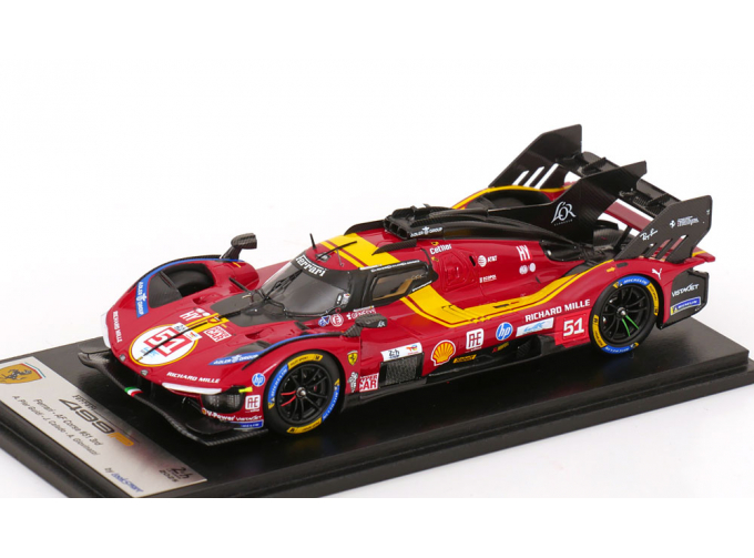 FERRARI 499P №51 3rd 24h LeMans 2025 Giovinazzi, Guidi, Calado (2025)