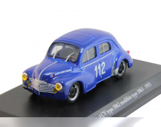 RENAULT 4 CV type 1062 modifiée type 1063 de 1953, серия Renault 4 CV 16, синий