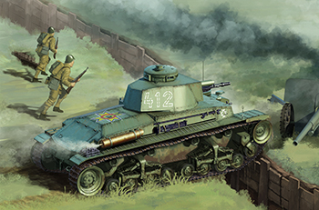 Сборная модель Skoda LT Vz35 & R-2 Tank (2 in 1) Eastern European Axis forces