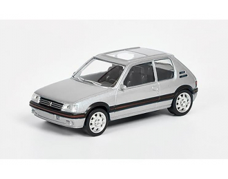 PEUGEOT 205 GTi (1988), silver metallic