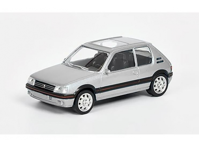 PEUGEOT 205 GTi (1988), silver metallic