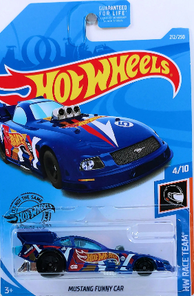 FORD Mustang Funny Car, dark blue