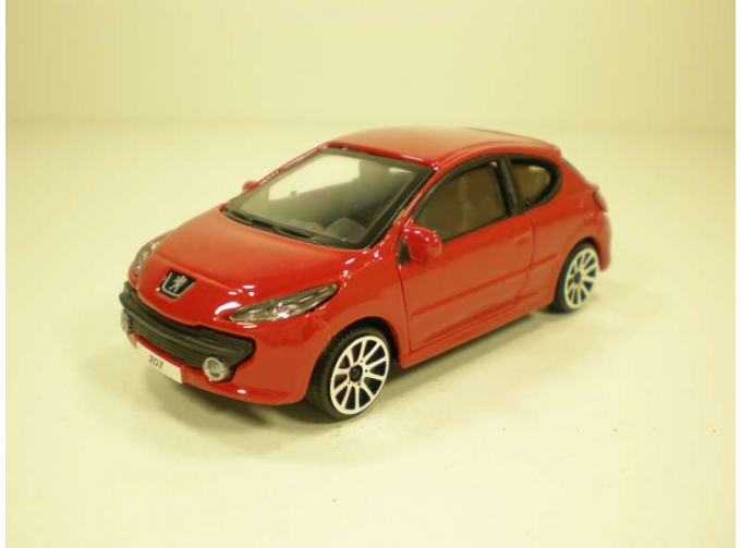 PEUGEOT 207, Street Fire 1:43, красный