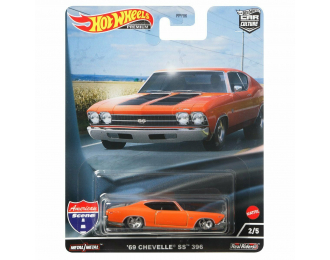 CHEVROLET Chevelle SS 396 (1969), orange