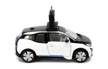 BMW i3 Marathon Clock Car, Capparius White, [10km]