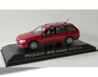 PEUGEOT 406 Break Sport (2003), lucifer red