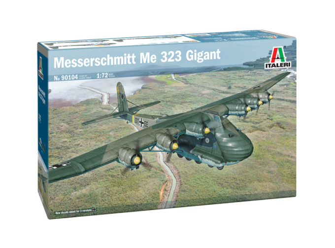 Сборная модель MESSERSCHMITT Me 323 Gigant Military Airplane 1941