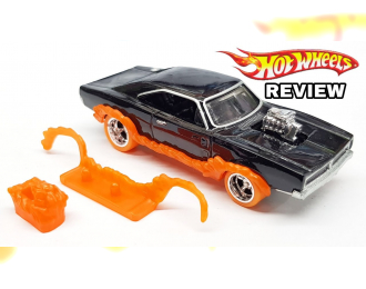 DODGE CHARGER (1970) GHOST RAIDER, black / orange