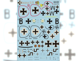 Albatros D.V. Wet decal