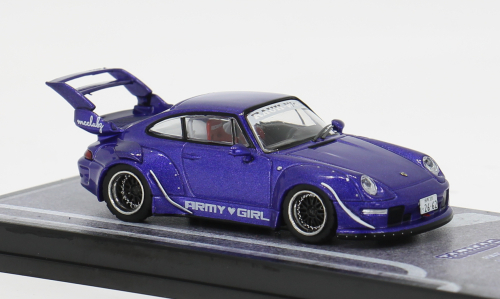 PORSCHE RWB 993 Army Girl, violet