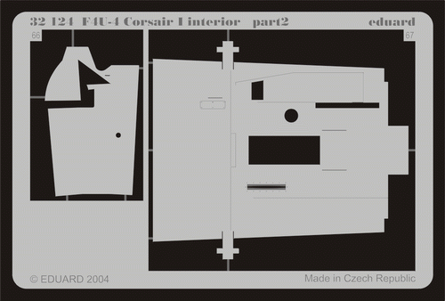 Фототравление для F4U-4 interior