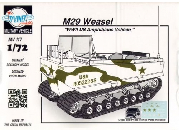 Сборная модель M29 Weasel