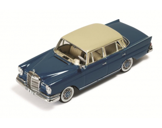 MERCEDES-BENZ 220SE 1959, dark blue / beige