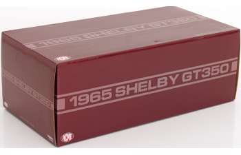 SHELBY GT350R Pro Touring (1965), red metallic / grey metallic