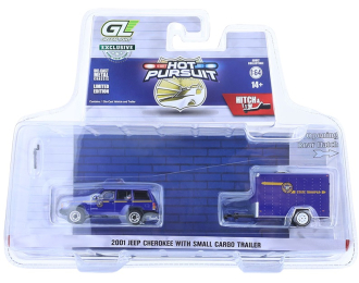 JEEP Cherokee 4x4 "New York State Police" с грузовым прицепом (2001)