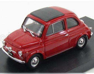 FIAT 500f Tetto Chiuso - Closed 1965, Rosso Medio - Red