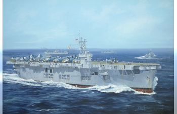 Сборная модель USS CVE-26 Sangamon