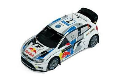 VOLKSWAGEN POLO R WRC 7 J-M.Latvala-M.Anttila Acropolis Rally 2013 победитель, white