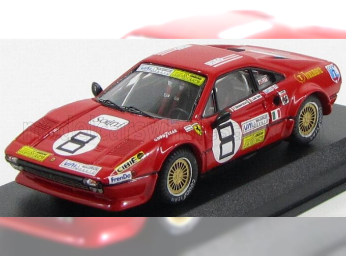 FERRARI 308 Gtb Coupe N 8 24h Daytona 1978 Besenzoni - Dal Ben - Wever, Red