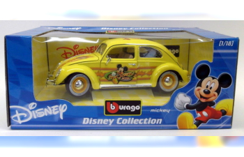 VOLKSWAGEN Kafer Beetle Mickey (cod.2002), yellow