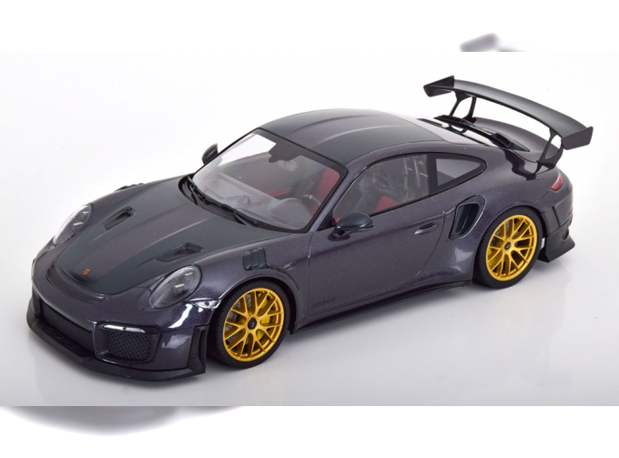 PORSCHE 911 (991/2) GT2 RS Weissach Package (2018), purple-metallic