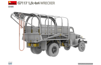 Сборная модель GMC G7117 4x4 Wrecker Tractor Military Truck - Telonato - Wwii - 1943