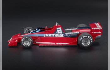 ALFA ROMEO F1 Brabham Bt46b Parmalat №2 Sweden Gp (1978) John Watson, Red Blue