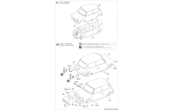 Сборная модель MINI Cooper 1999