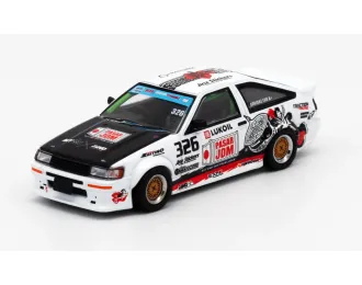 TOYOTA Corolla Levin AE86 #326 *Trackerz Racing*, white/black/red
