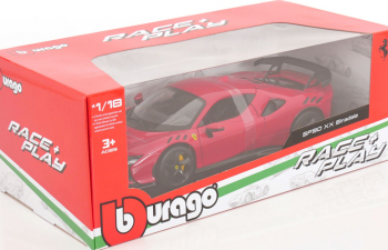 FERRARI Sf90 Xx Stradale (2024), Rosso Corsa - Red Black