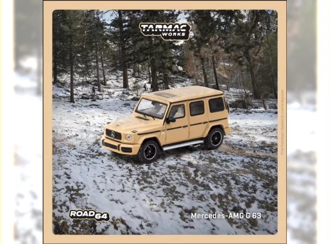 MERCEDES-BENZ AMG G63, light brown