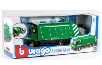 Мусоровоз Nettezza Urban Truck, зеленый (18 cm)