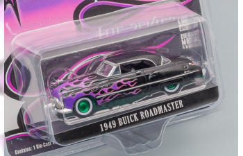 BUICK Roadmaster With Flames (1949), Black Purple (Greenlight!!!)