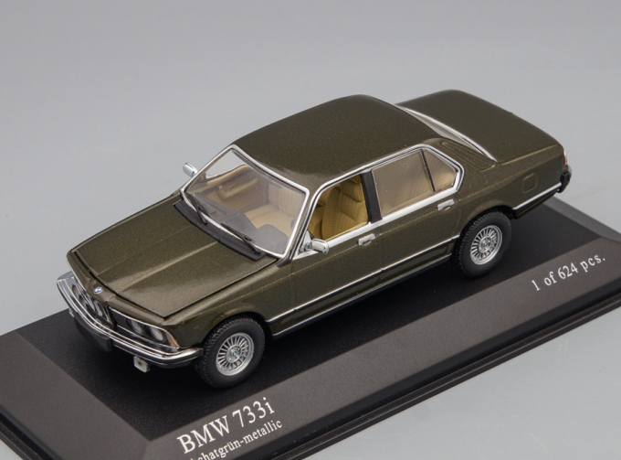 BMW 7-Series 733i (E23) 1977, green metallic