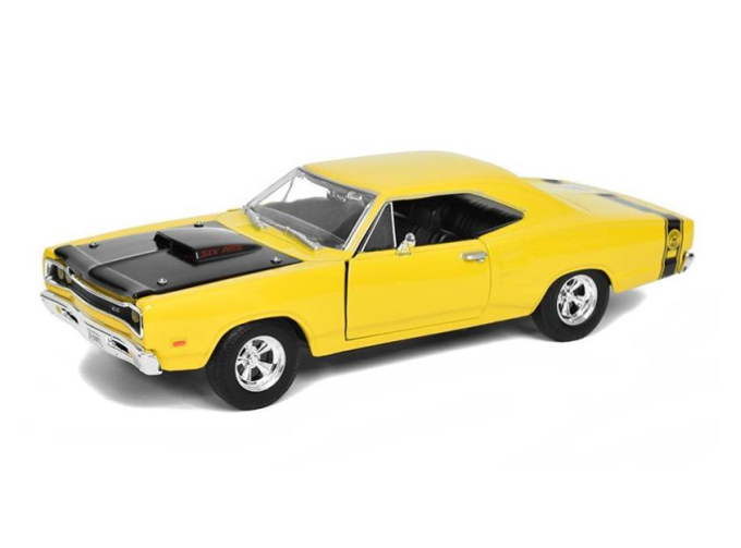 DODGE Coronet Super Bee (1969), yellow/black