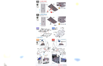 Сборная модель USAF C-130H Hercules Compact Series