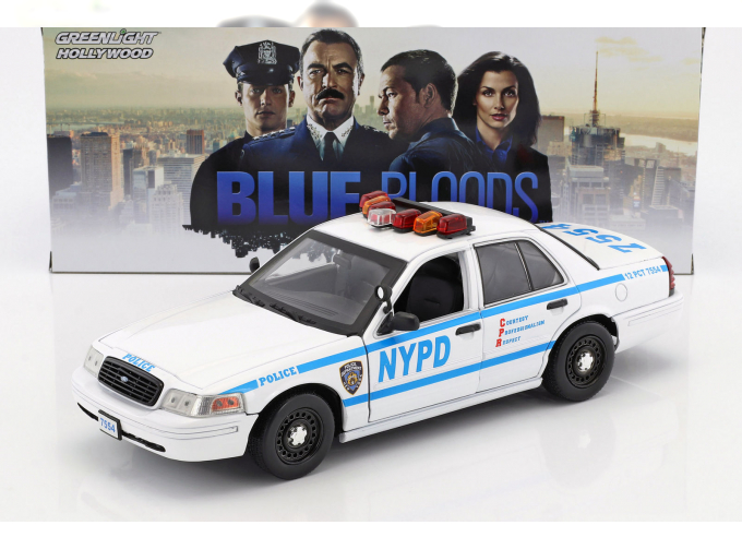 FORD Crown Victoria Police Interceptor "New York City Police Department" (NYPD) Jamie Reagan's 2001 (из т/с "Голубая кровь")