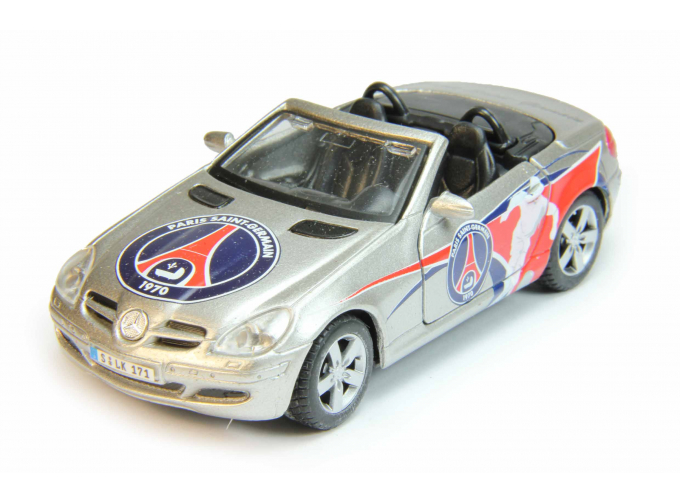 MERCEDES-BENZ SLK FC "Paris Saint-Germain (1970)", silver