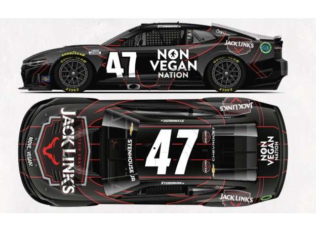 CHEVROLET ZL1 #47 Ricky Stenhouse Jr. *Jack Link`s Non Vegan Nation*, black/red/white 2026