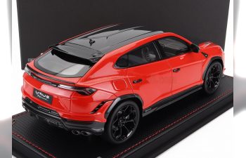 LAMBORGHINI Urus Performante (2022) - Con Vetrina - With Showcase, Rosso Arancio - Orange