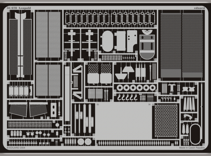 Фототравление Немецкое железнодорожное орудие Leopold K5(E)